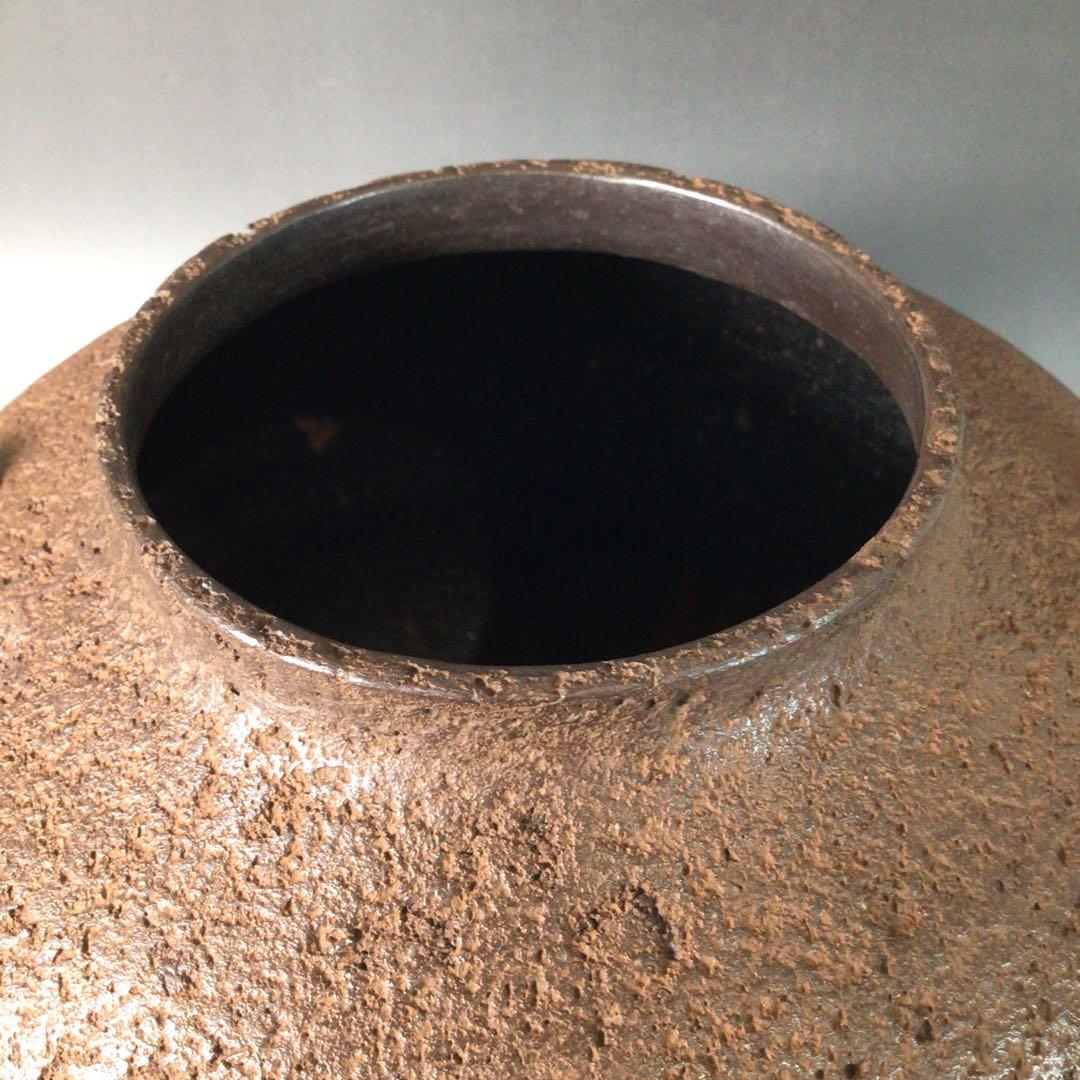 S2 茶釜 『釜師 和田美之助造』『銀摘み』『阿弥陀堂釜』 共箱