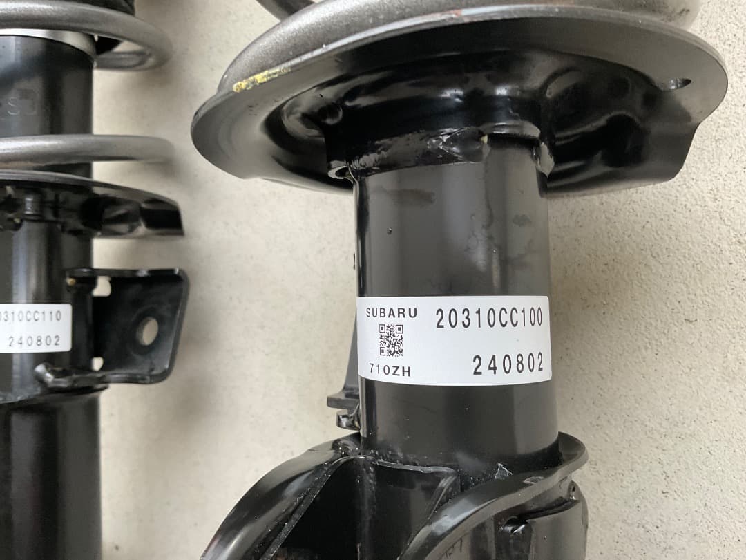 GR86 ZN8純正サスペンション＋タナベFUNTORIDEダウンサス4本セット