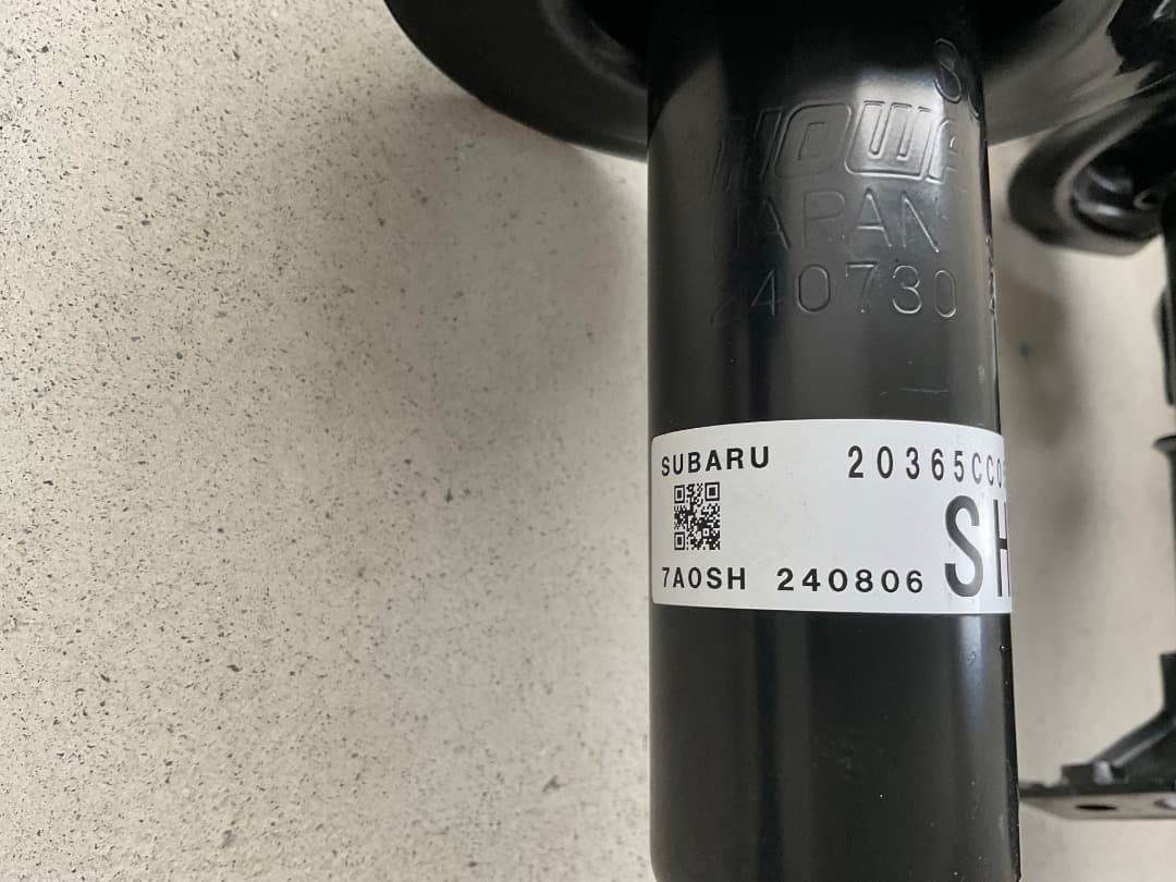 GR86 ZN8純正サスペンション＋タナベFUNTORIDEダウンサス4本セット