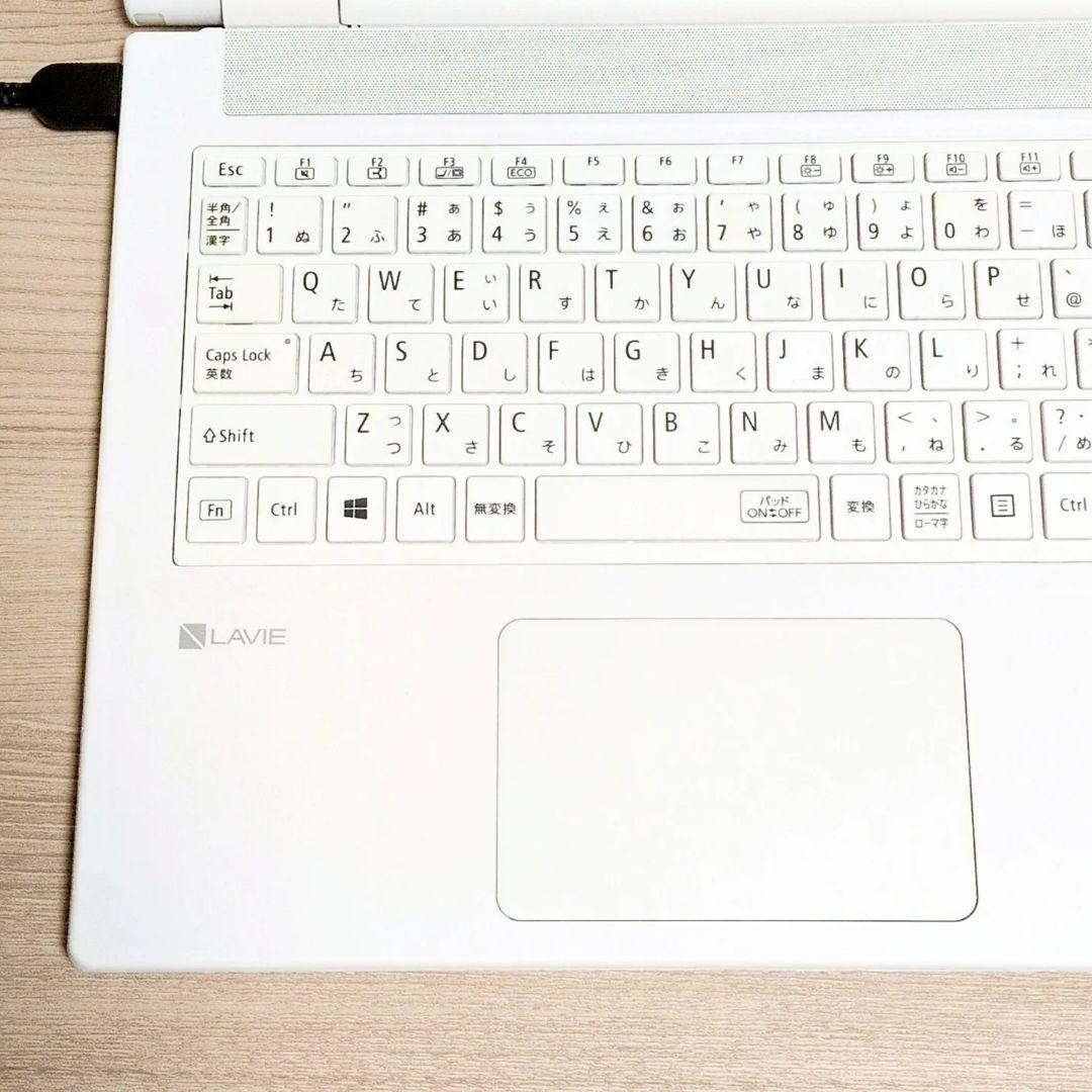 すぐ使えるNECノートパソコン✨️SSD・メモリ8GB・DVD✨️白 - メルカリ
