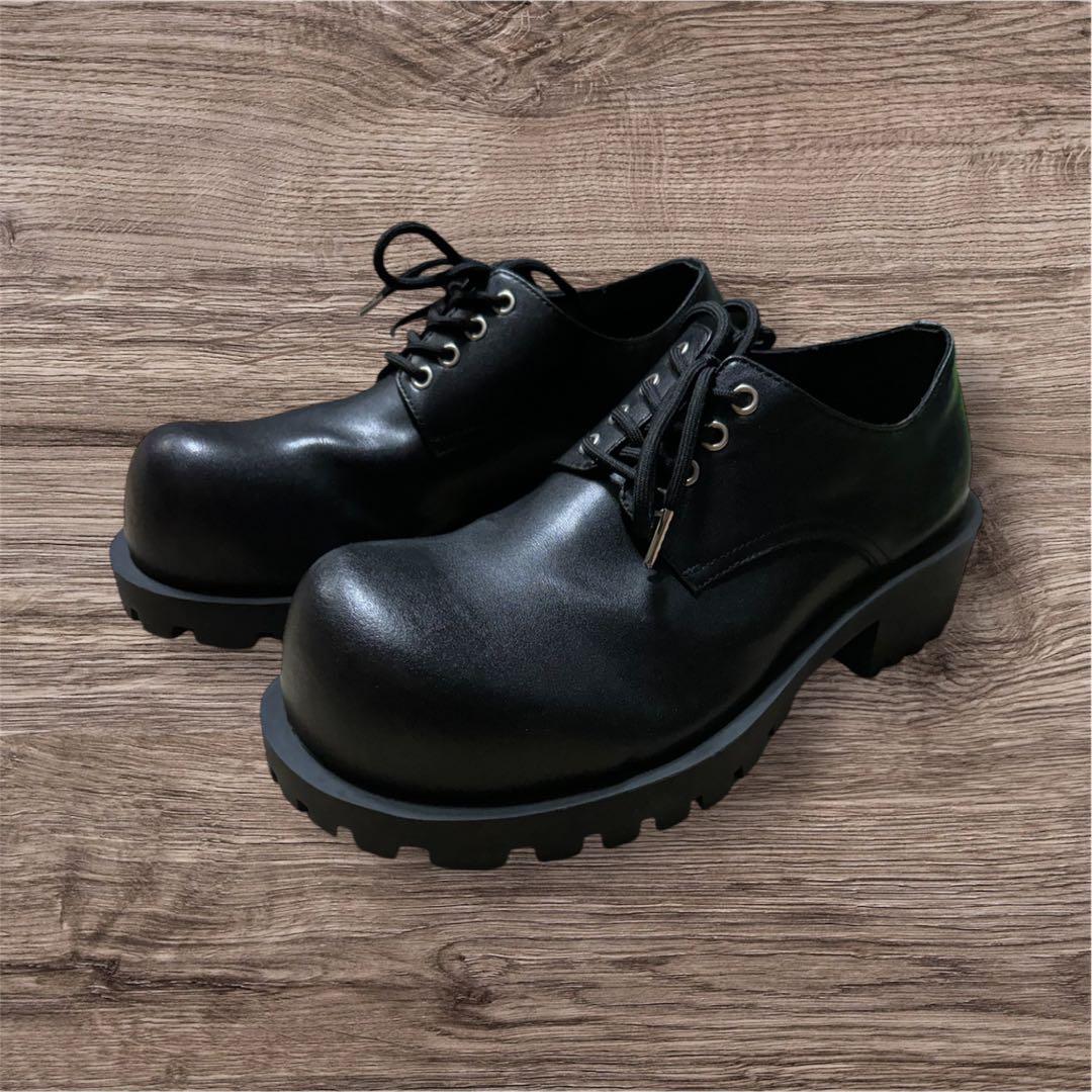 HANQIAORIJI ステロイドダービー似 ブーツ レザー - メルカリ