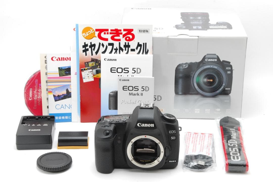 元箱 極美品 Canon EOS 5D Mark II #233 Amazon.com : Canon EOS 5D Mark II Full Frame DSLR Camera (Body
