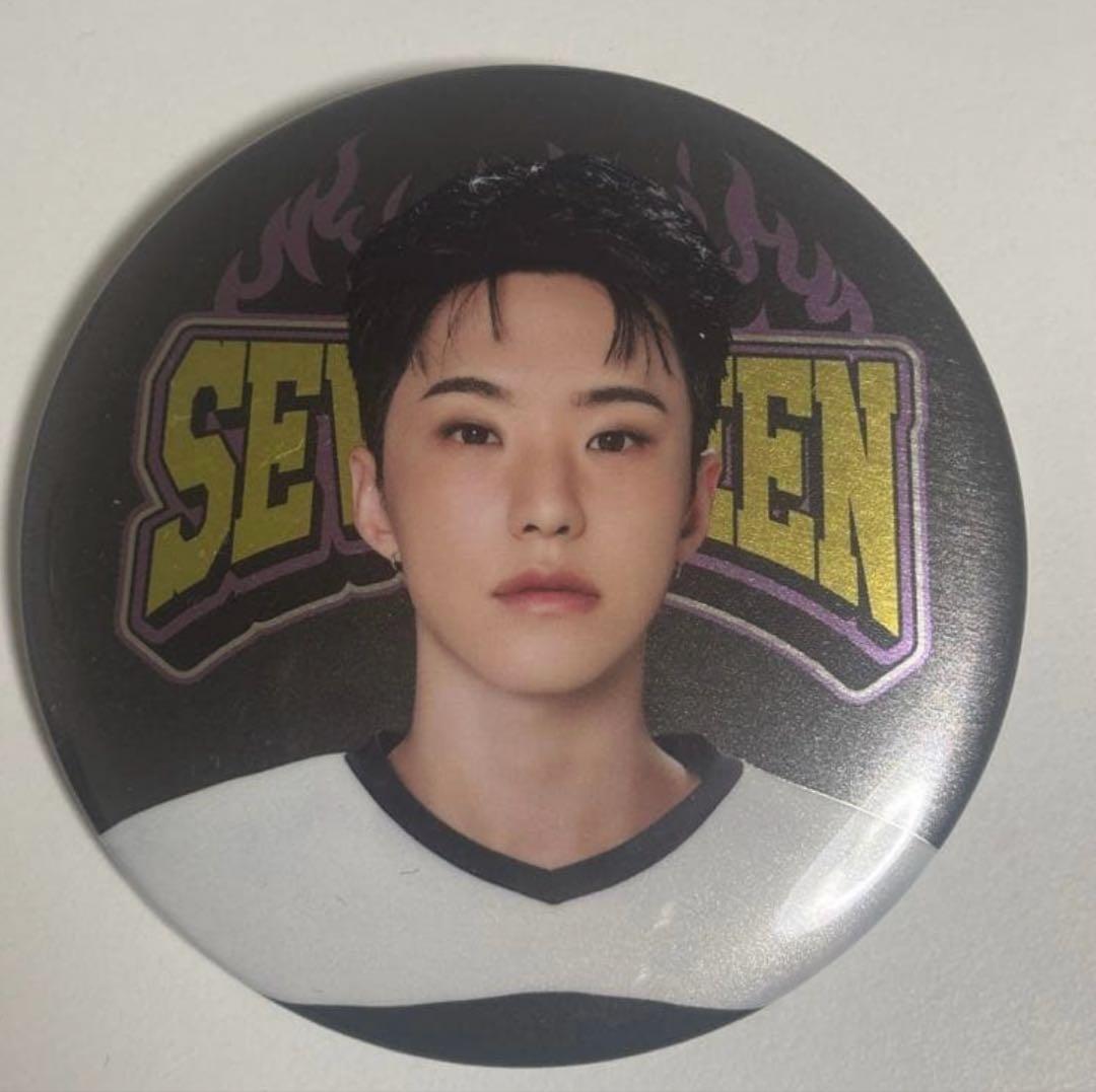 新品未使用 SEVENTEEN 缶バッジ ホシ HOSHI - メルカリ