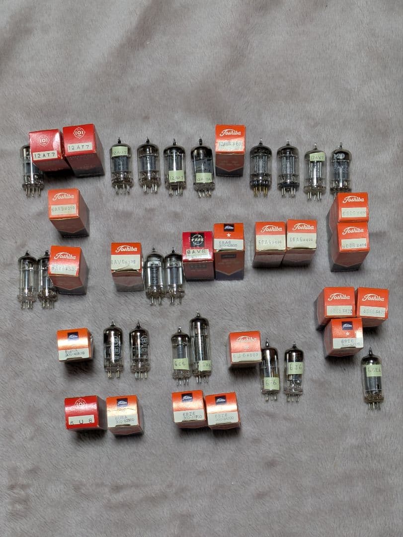 真空管12AX7等 各種41本 TRIODE - JJ社製真空管12AX7（JJ/ECC803S）（1本）《e》【在庫有り即納