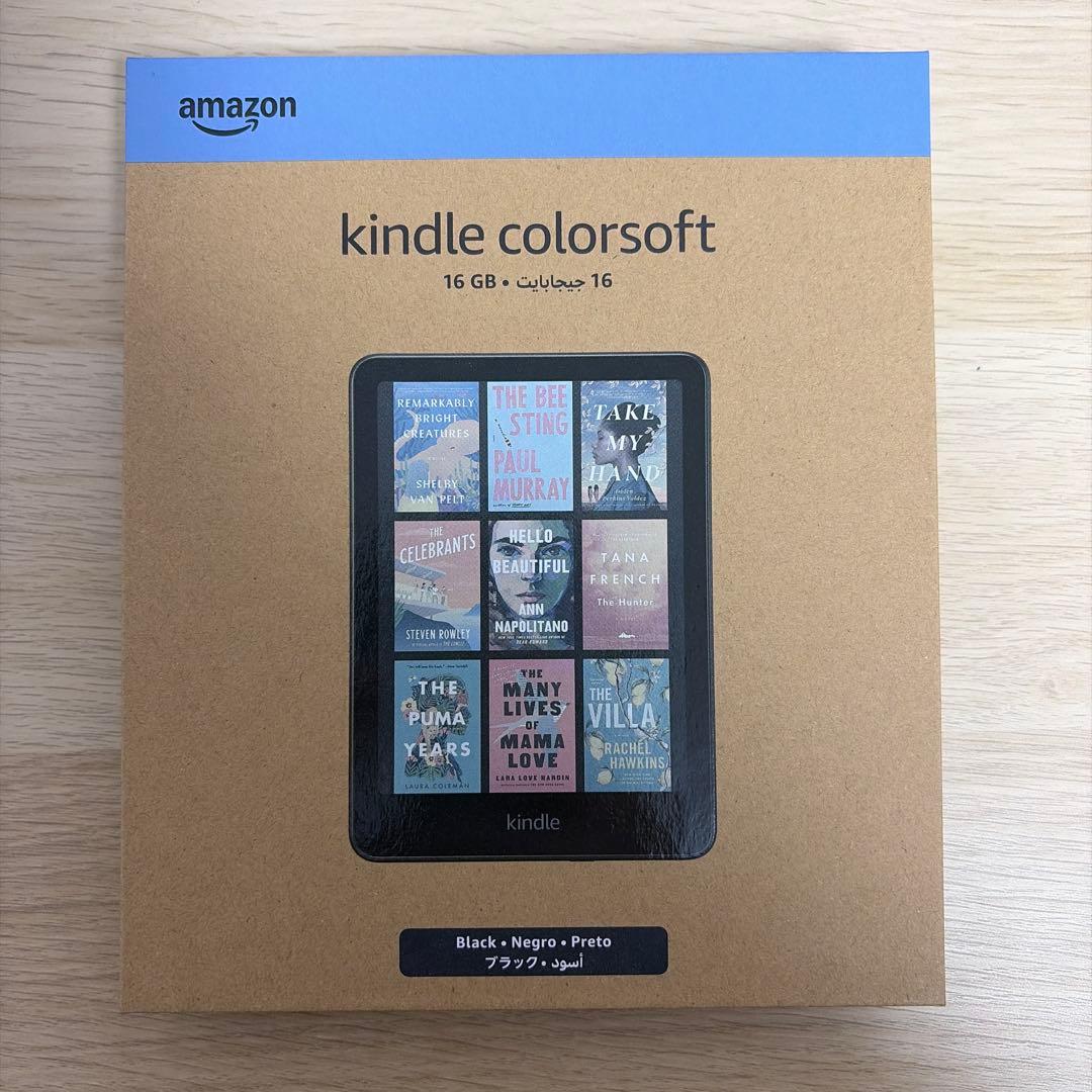 Kindle ColorSoft 16GB ブラック　新品未開封 Amazon.com: Kindle Colorsoft Clear Case Bundle: Includes Amazon