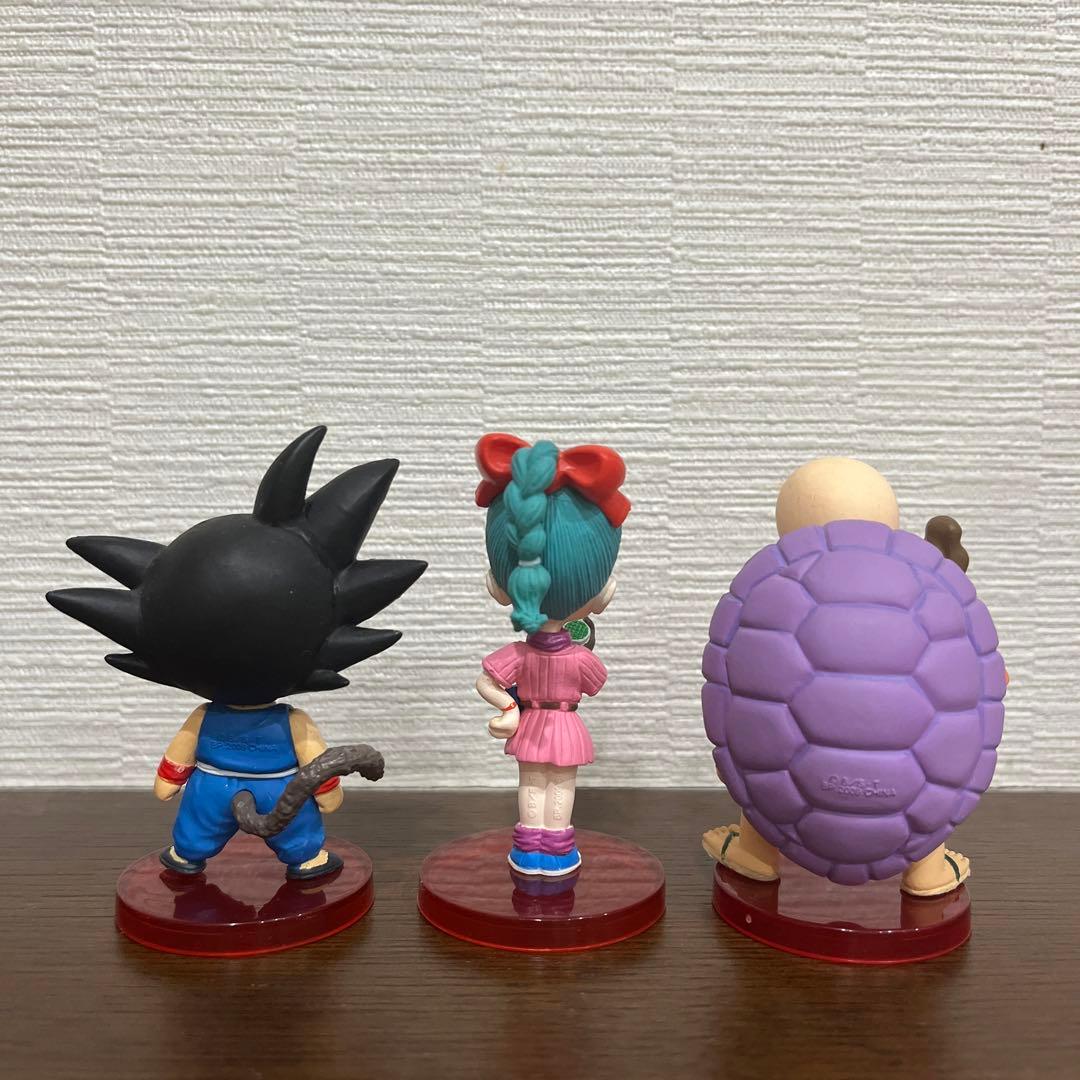 ドラゴンボール ワールドコレクタブルフィギュア 孫悟空 ブルマ 亀仙人