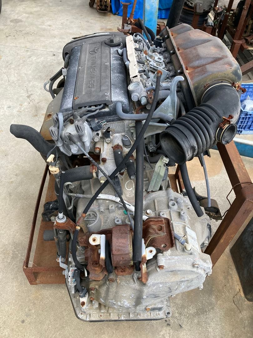 メ*ル様 引き取り限定 トヨタ 4AG エンジン本体 AT付き - メルカリ