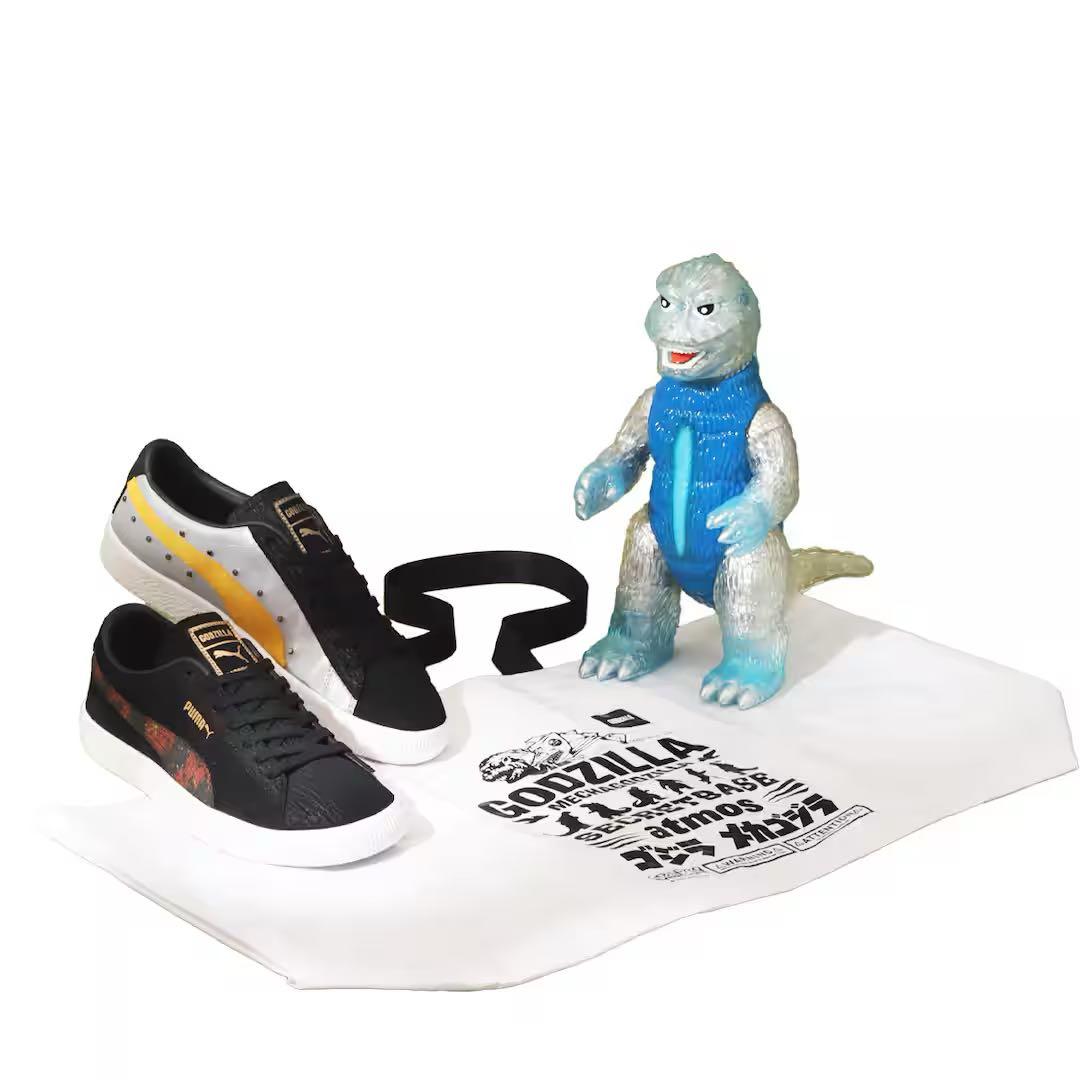 □新品未使用□ シークレットベース ゴジラ ソフビ PUMA スニーカー