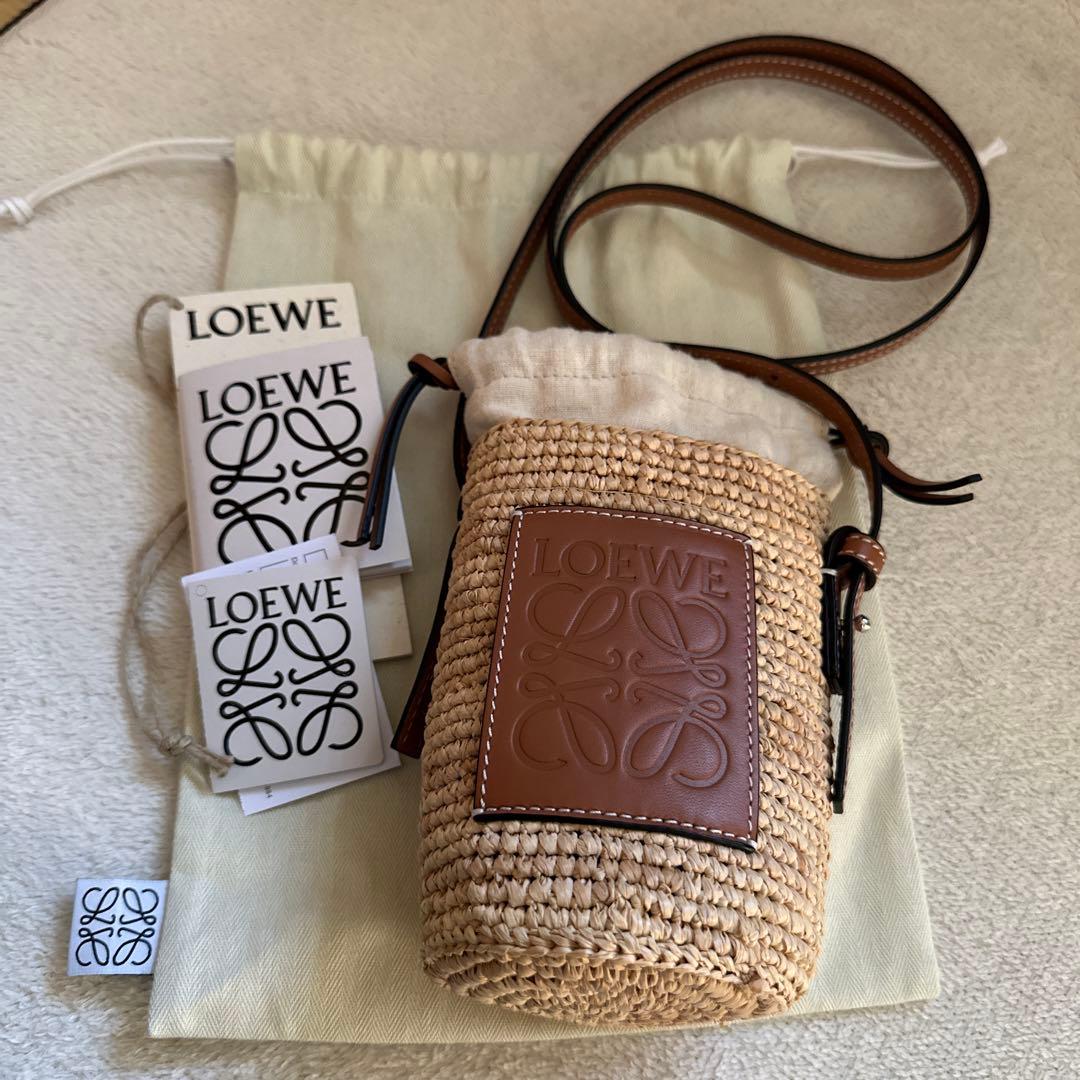 LOEWE ストロー かごバッグ