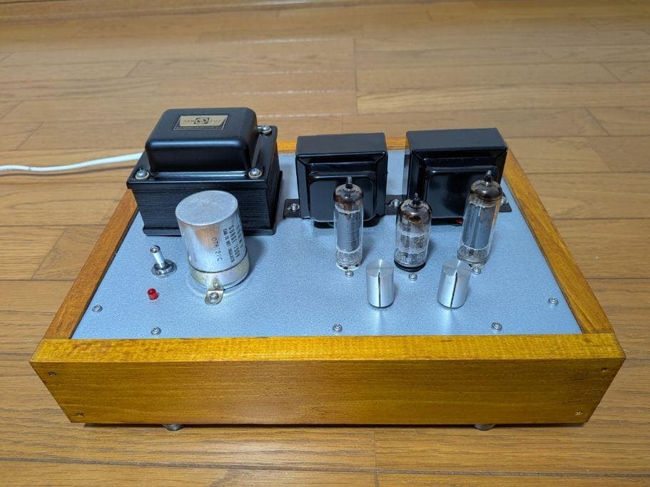k*1様 真空管アンプ/6AQ5シングル・アンプ/6AR5兼用（自作品）/予備球 k*1様 真空管アンプ/6AQ5シングル・アンプ/6AR5兼用（自作品）/予備球