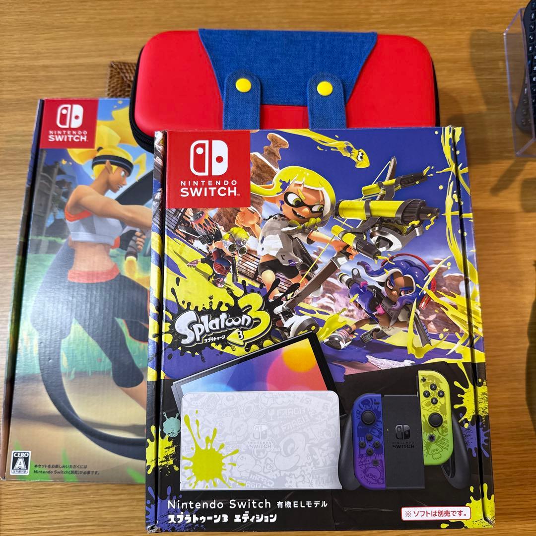 Nintendo Switchスプラトゥーン3エディション本体とおまけ付き Amazon.co.jp: Nintendo Switch(有機ELモデル) スプラトゥーン3