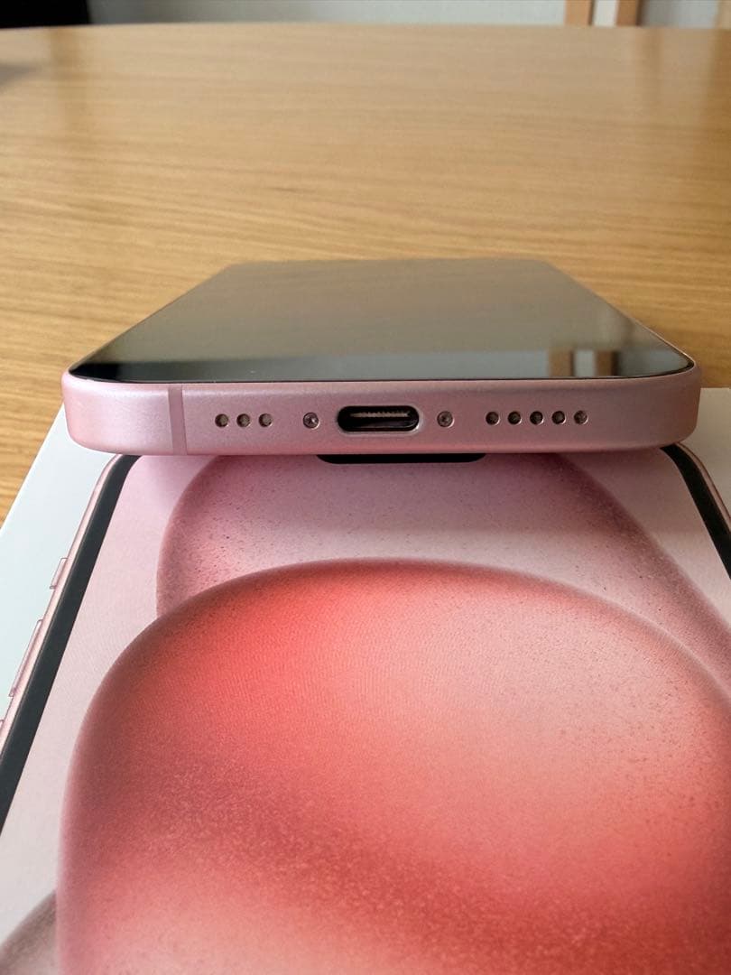 Apple iPhone 15 128G ピンク 本体 バッテリー状態86% - メルカリ