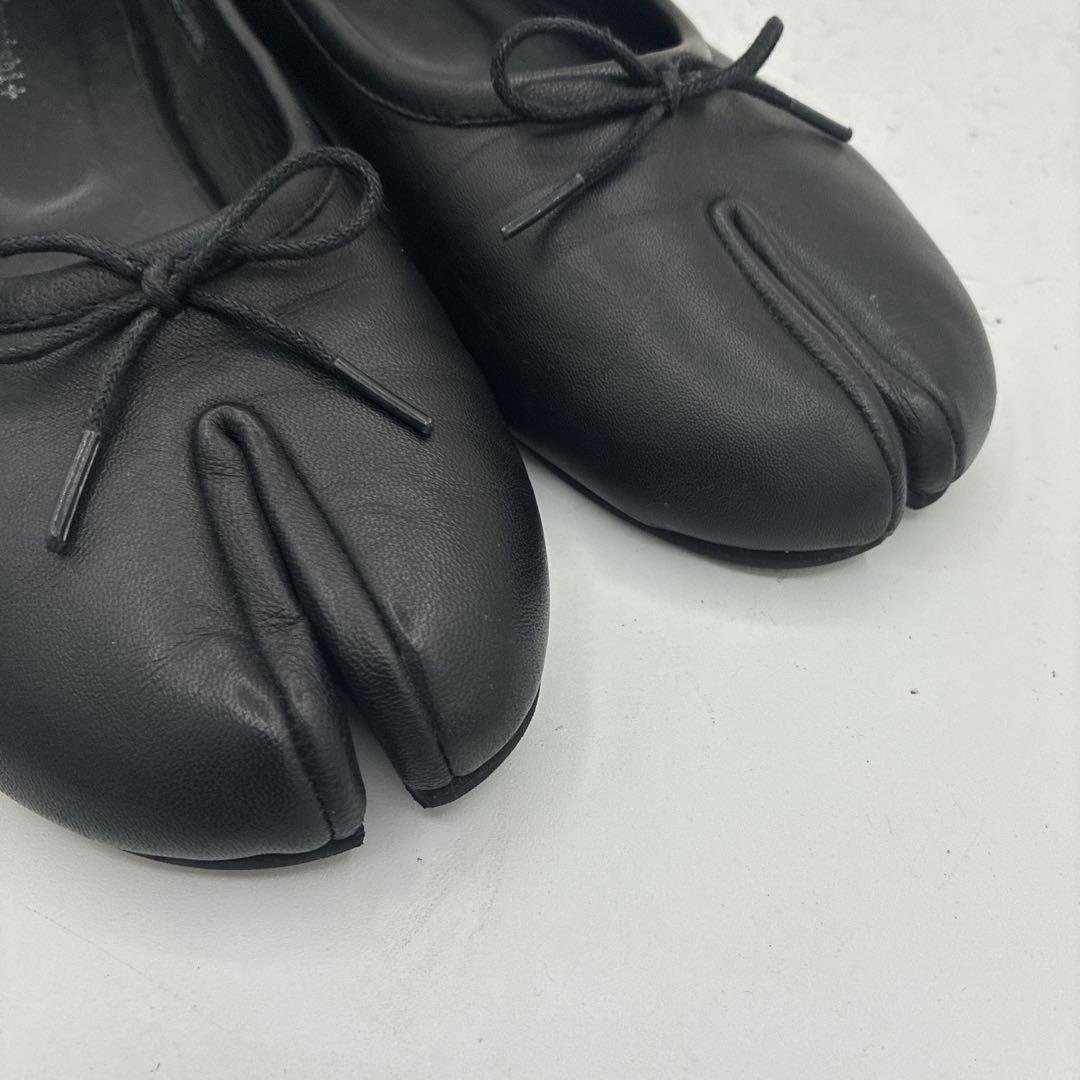 【美品】ユウコイマニシプラス HACHI 足袋シューズ 39 ブラック タビ