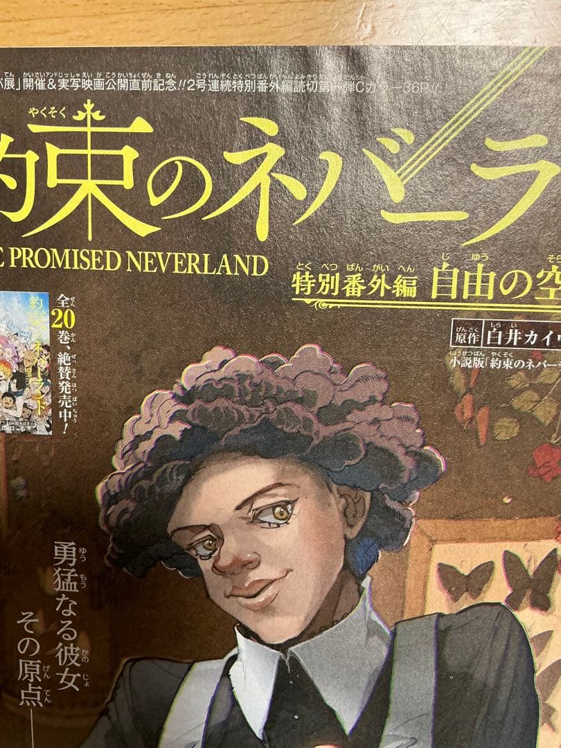 週刊少年ジャンプ 約束のネバーランド 切り抜き 特別番外編含む - メルカリ