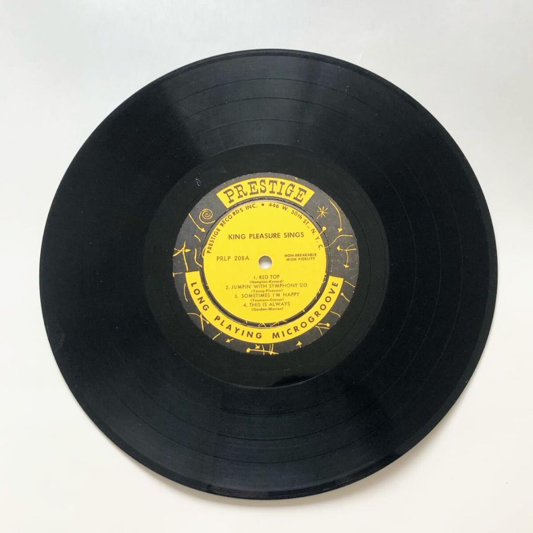 3682【希少名盤】King Pleasure Sings ジャズ 10インチ