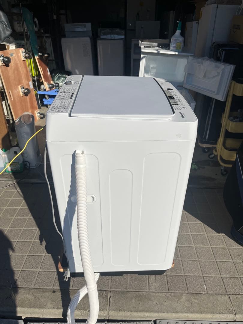 洗濯機 ハイセンス 2024年 HWG55BK1 5.5kg 全自動 美品◇