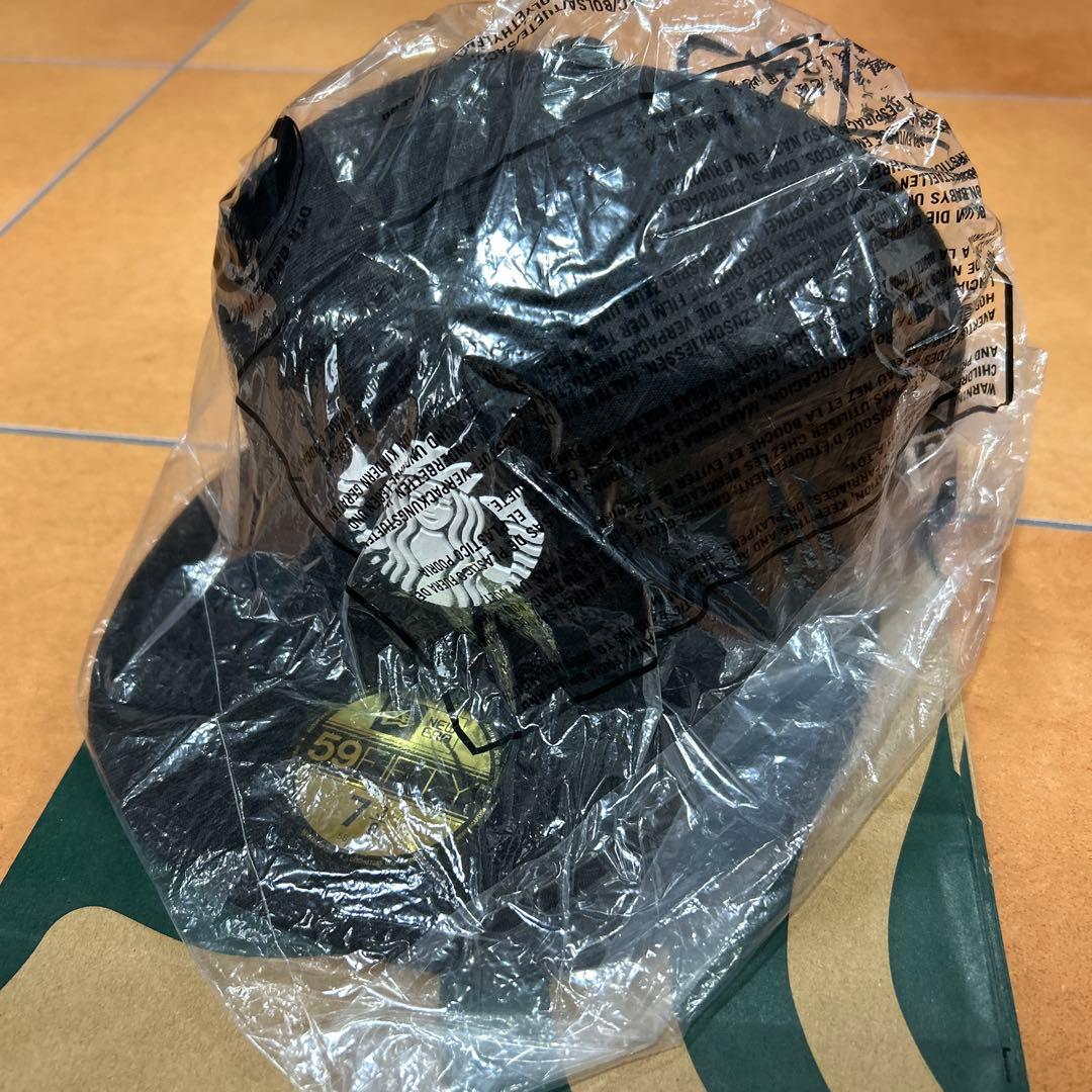 スターバックス new era ニューエラ キャップ 59FIFTY 7 3/8 - メルカリ