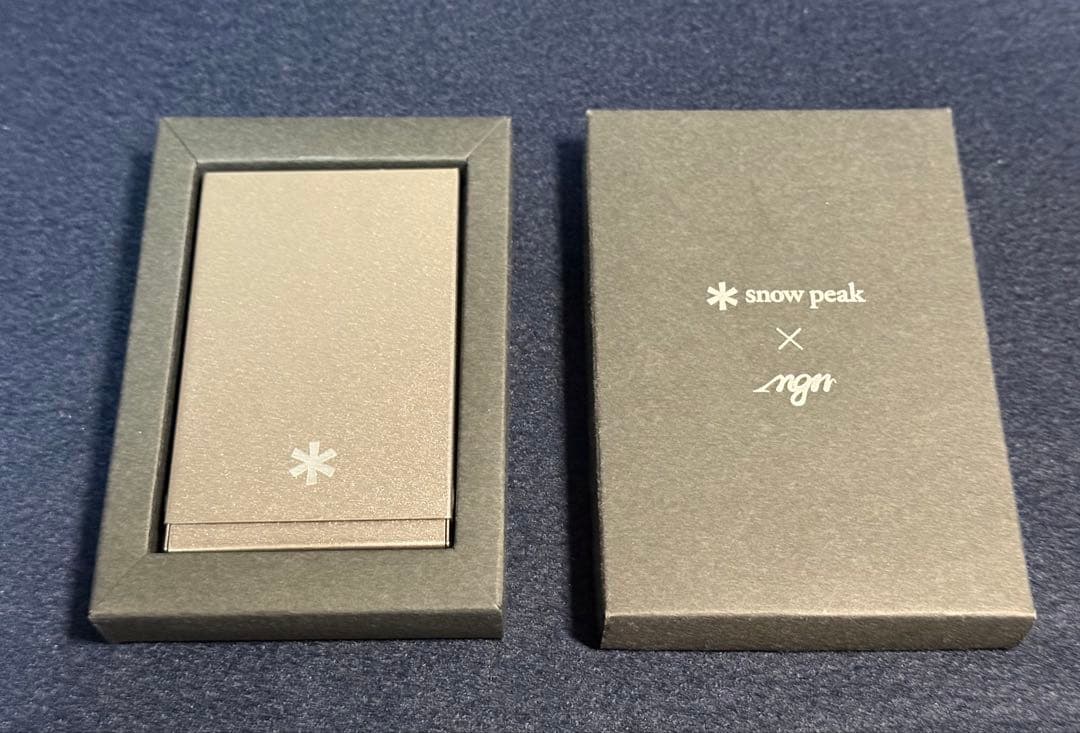 スノーピーク　ポイントギフト　名刺入れ　【廃盤品】 Snow Peak - 未使用 極希少 スノーピーク エムジーエヌ snowpeak × Mgn