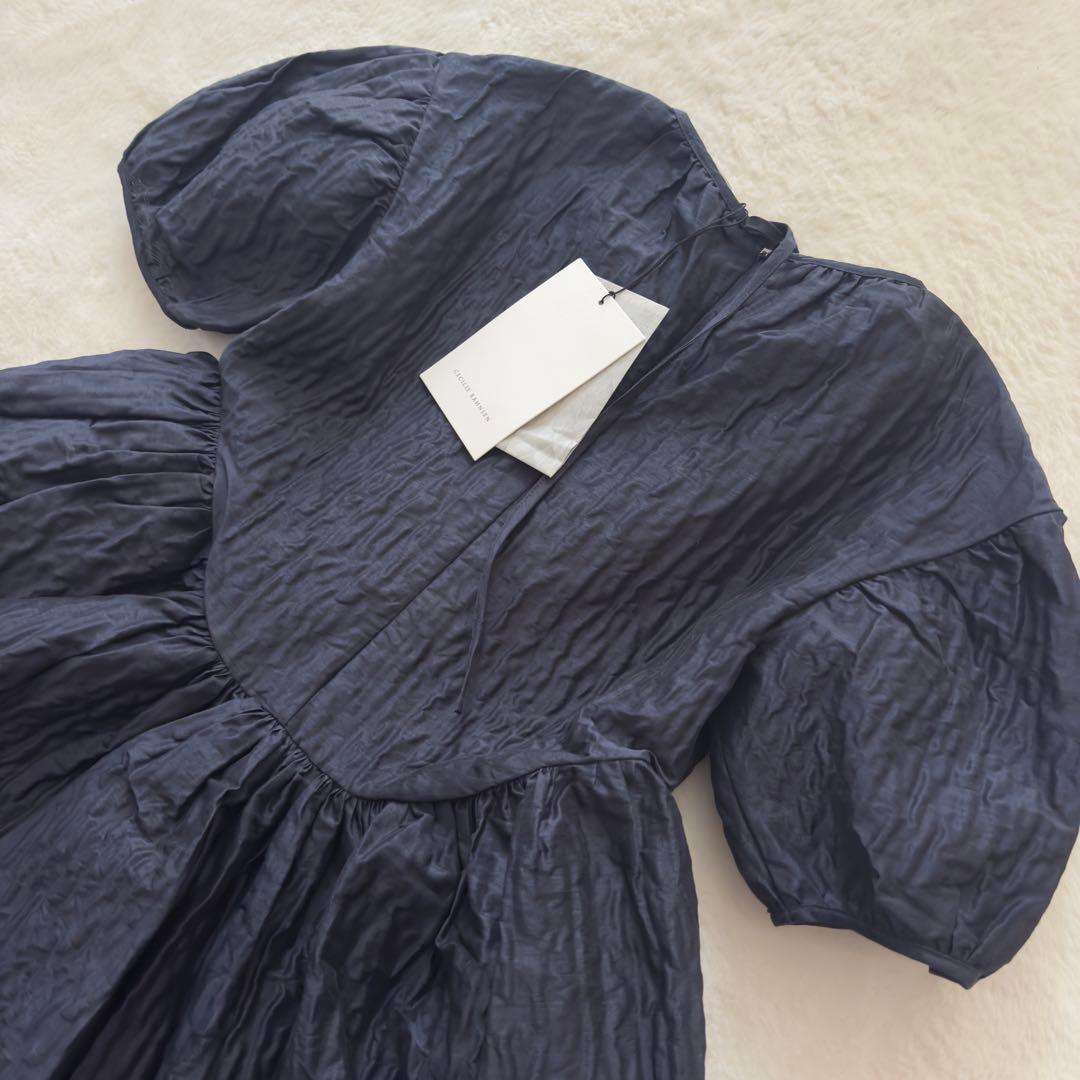 新品未使用 セシリーバンセン THELMA DRESS ネイビー M - メルカリ