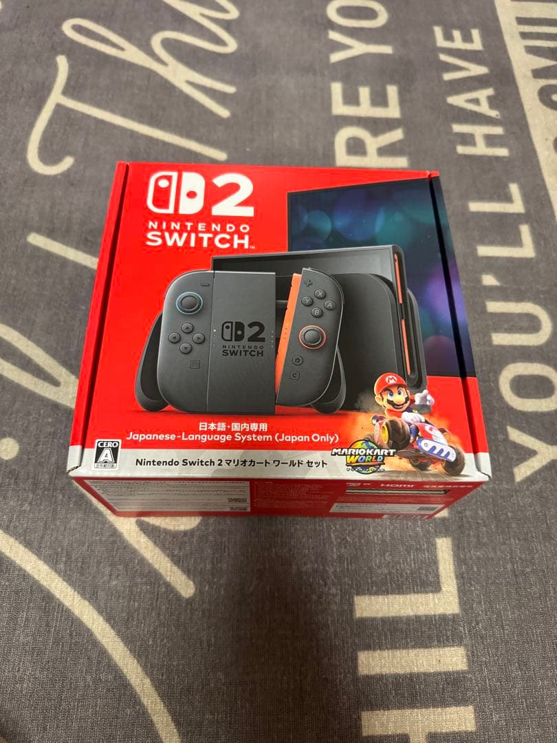 新品未開封Nintendo Switch 2本体＋マリオカート ワールドセット