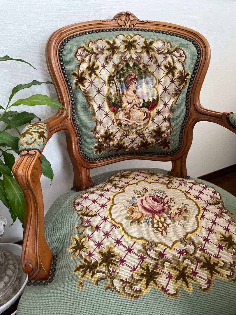 ✧₊⁎断捨離SALE品⁎⁺˳✧༚ ♡ フランスアンティーク チェア♡ 西洋家具