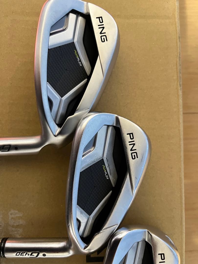 PING G430アイアン 7〜9.W 4本 フレックス S