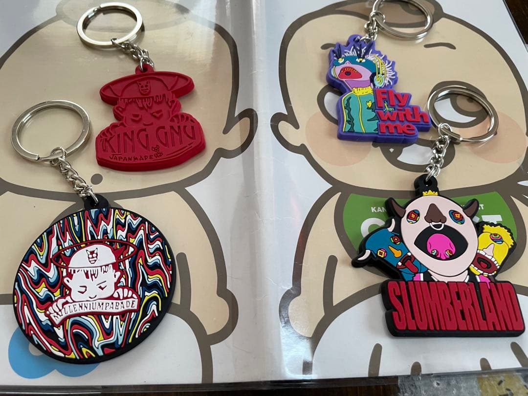 King Gnu ヌーミレパーク(仮) ガチャキーホルダー スランバーランド