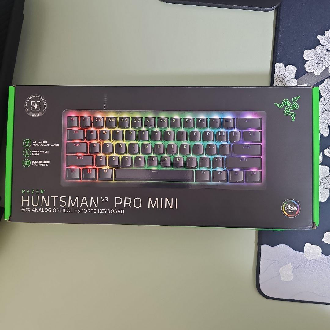 Razer Huntsman V3 Pro Mini 日本語配列 Razer Huntsman V3 Pro Mini 有線 アナログオプティカルスイッチ搭載