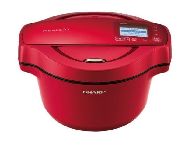 キッチン家電 SHARP KN-HT16E-R Amazon.co.jp: シャープ ヘルシオ ホットクック 1.6L 無水鍋 レッド KN