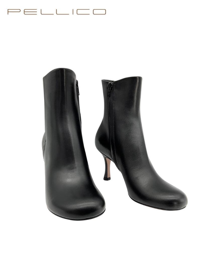 未使用】PELLICO VOLTA ジップレザーブーツ ブラック 38 - メルカリ