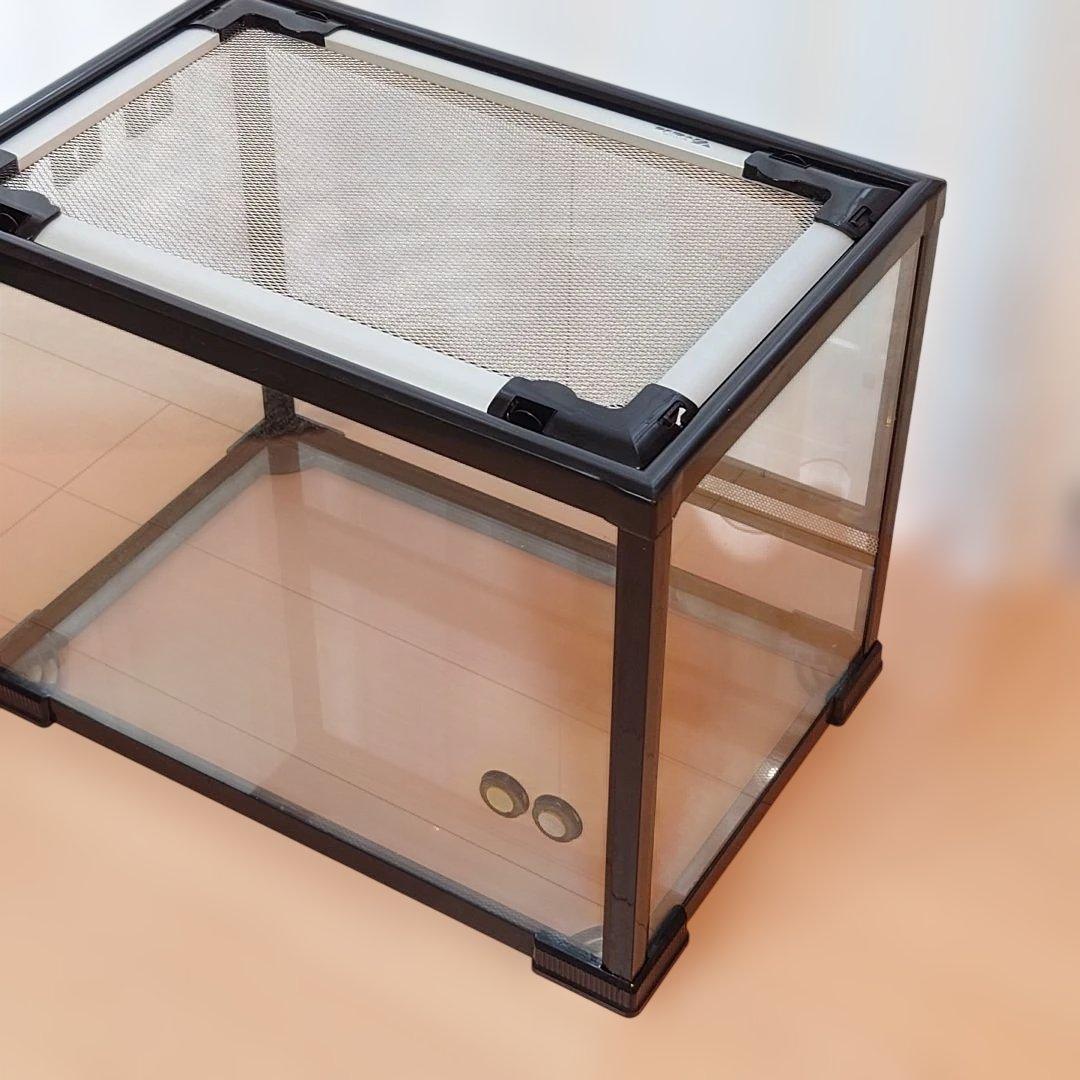 送料込み】爬虫類飼育ゲージ レプロ645 W600 × D400 ×H450 - メルカリ