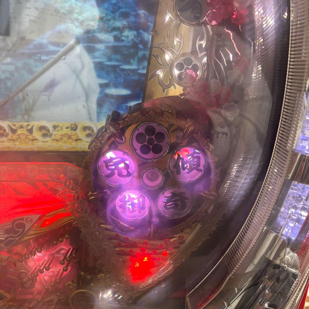 赤字覚悟　送料無料　CR 花の慶次～愛HーV ニューギン 無段階ボリューム付