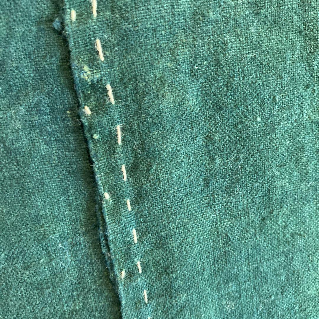 hisa様専用 古布 筒書き 家紋 油單 布団風呂敷 藍染 西野 ゆたん