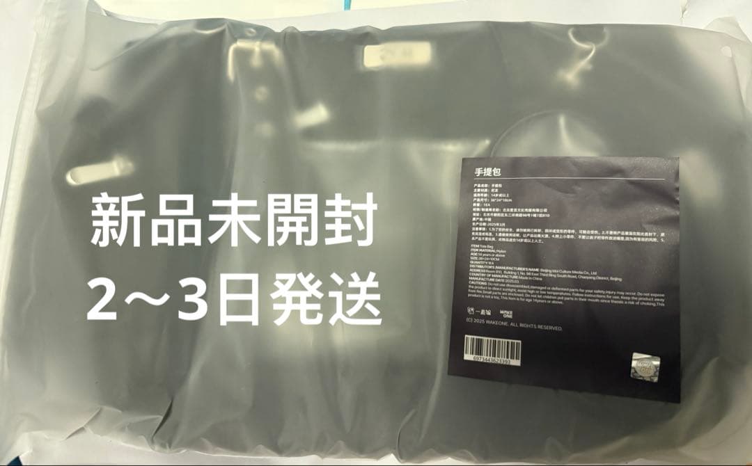 zb1 中国上海 popup ポップアップ限定 バッグ 新品未開封 - メルカリ