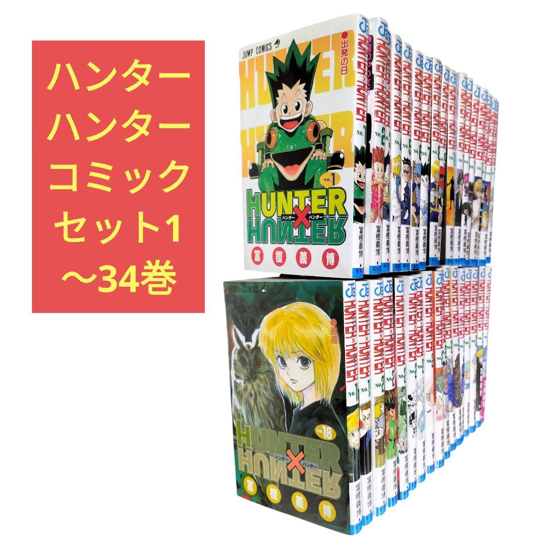 ハンターハンター　HUNTERXHUNTER コミックセット1〜34巻 91iUMeTJmKL._AC_UF350,