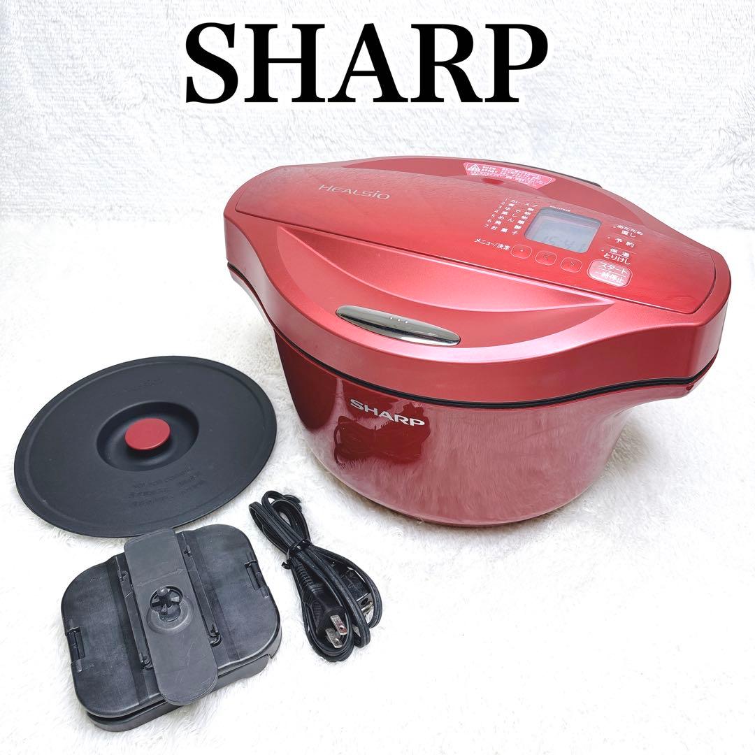 SHARP HEALSIO ヘルシオ ホットクックKN-HT24B-R 付属品有 - メルカリ