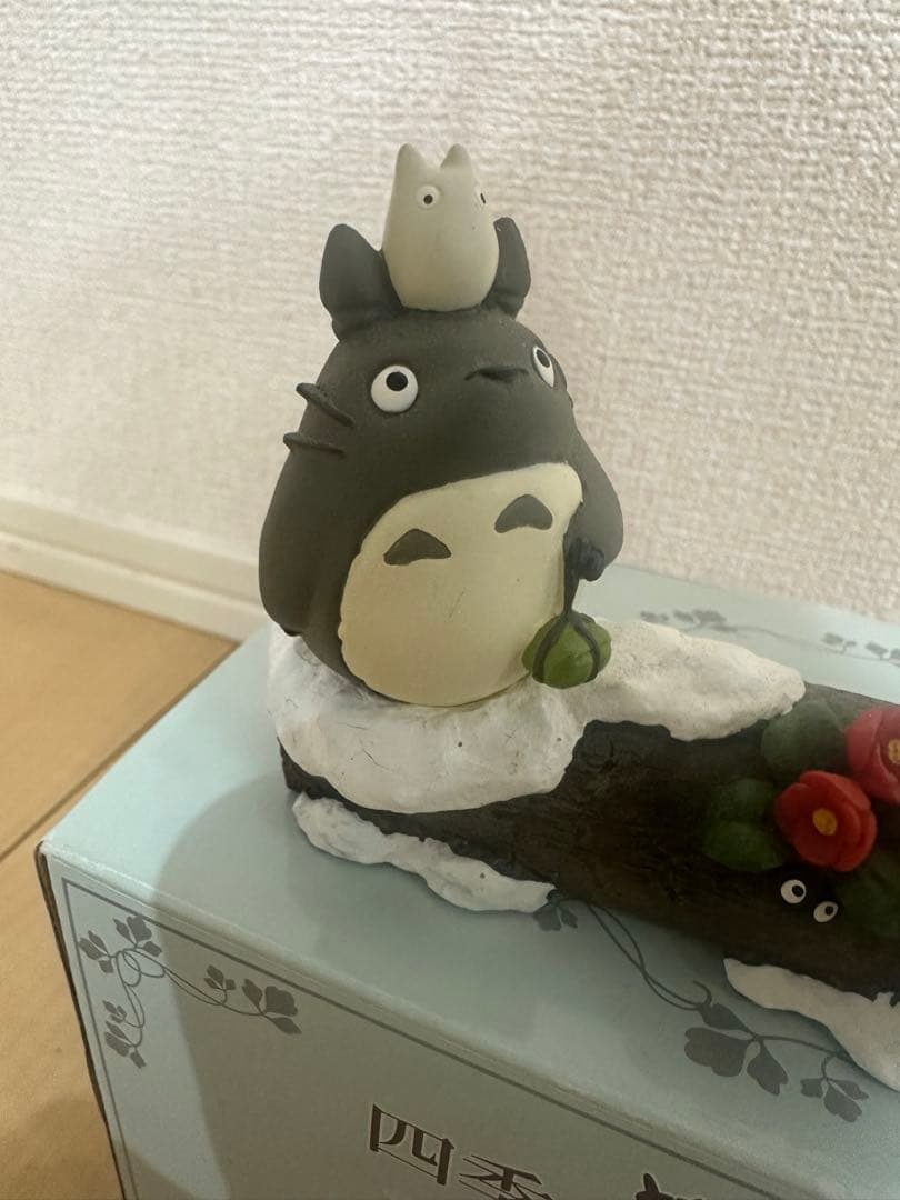 となりのトトロ 四季フォトスタンド 冬 おくりもの レア となりの