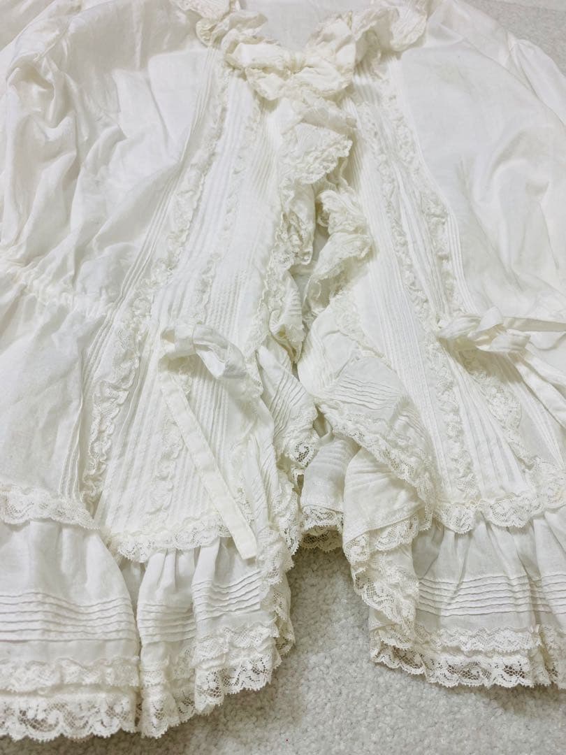 B-1. PINK HOUSE ブラウスカーディガン フリル - メルカリ