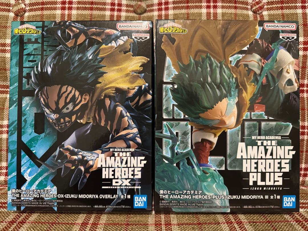 未開封・ダンボール発送】ヒロアカ 緑谷出久 デク フィギュア 2種