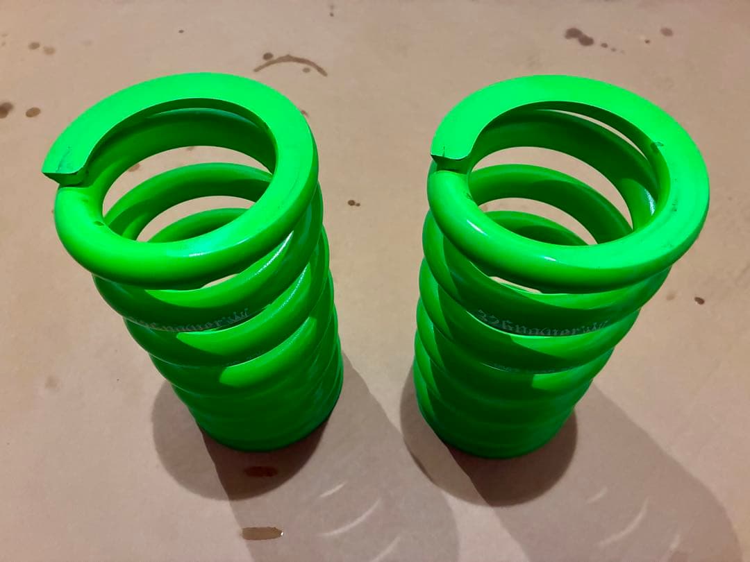 美品】 326power チャラバネ ID62 180mm 20k グリーン 【美品