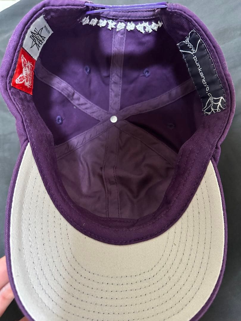 punkandyo パープルキャップ - メルカリ