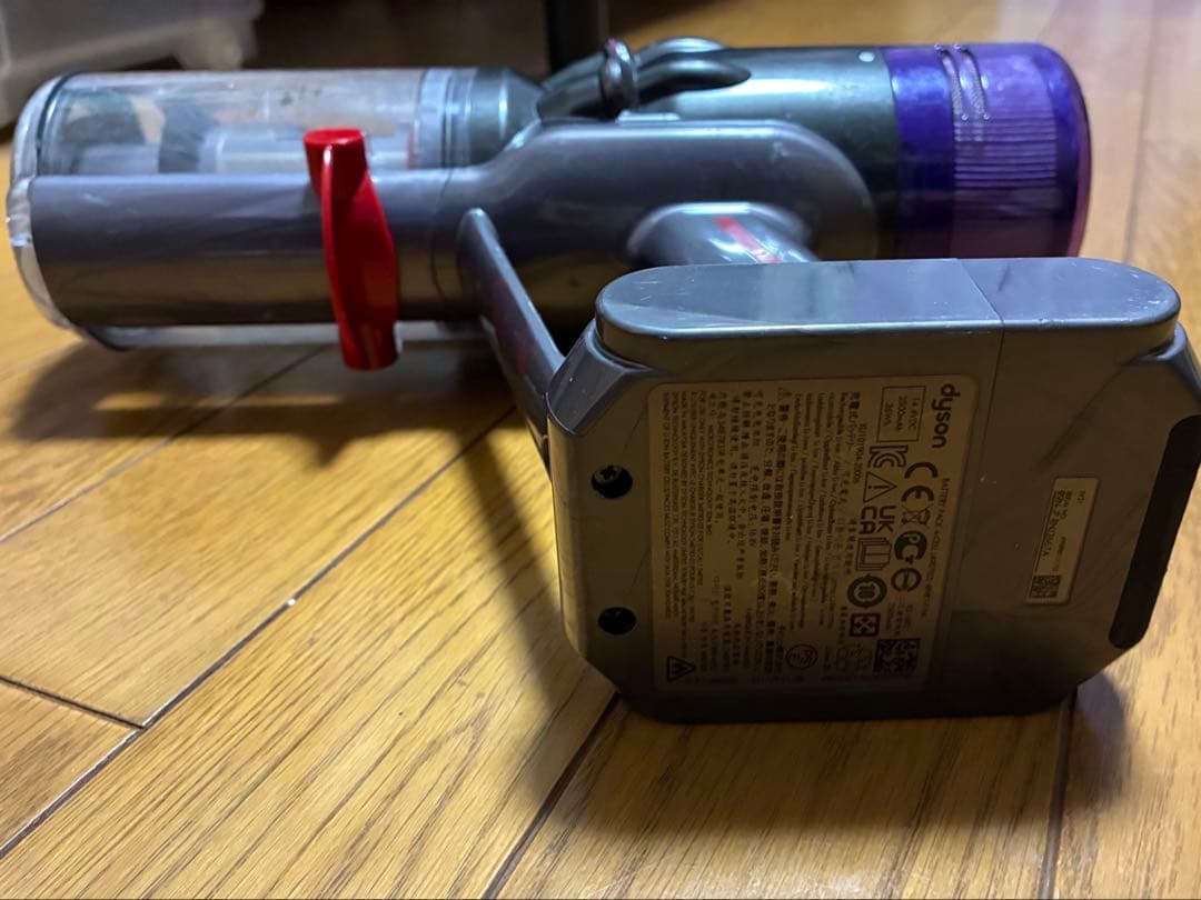 ダイソン　Micro 1.5kg SV21　稼働時間　23分　2022年製