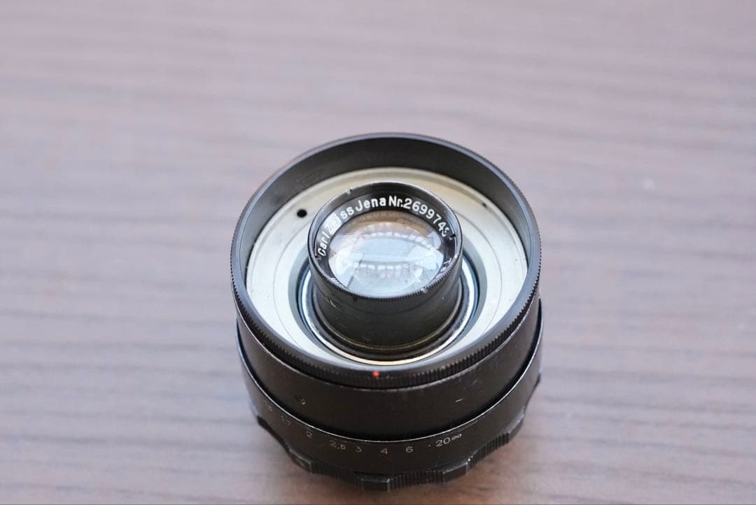 希少 Carl Zeiss Jena Tessar 7.5cm f3.5