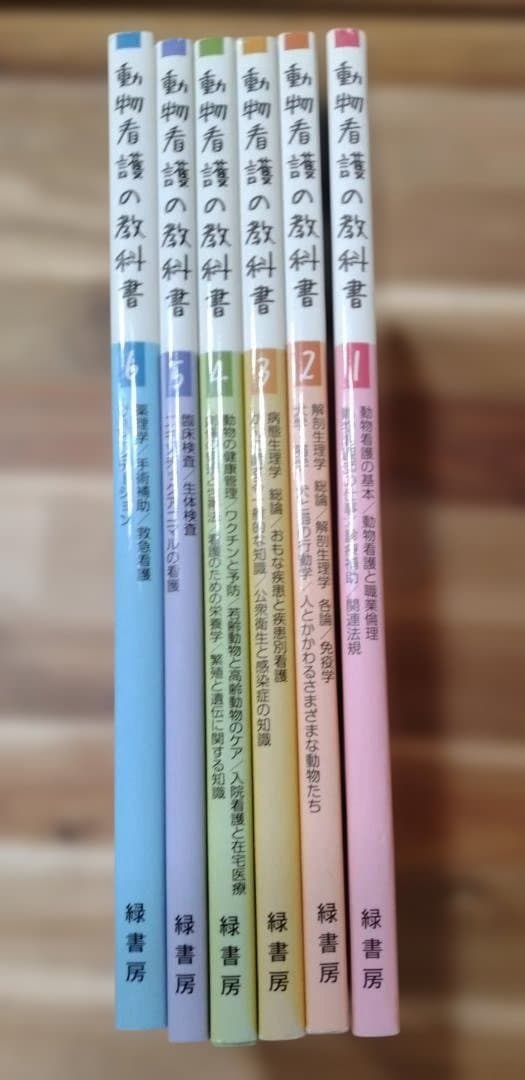 動物看護の教科書6冊セット - メルカリ