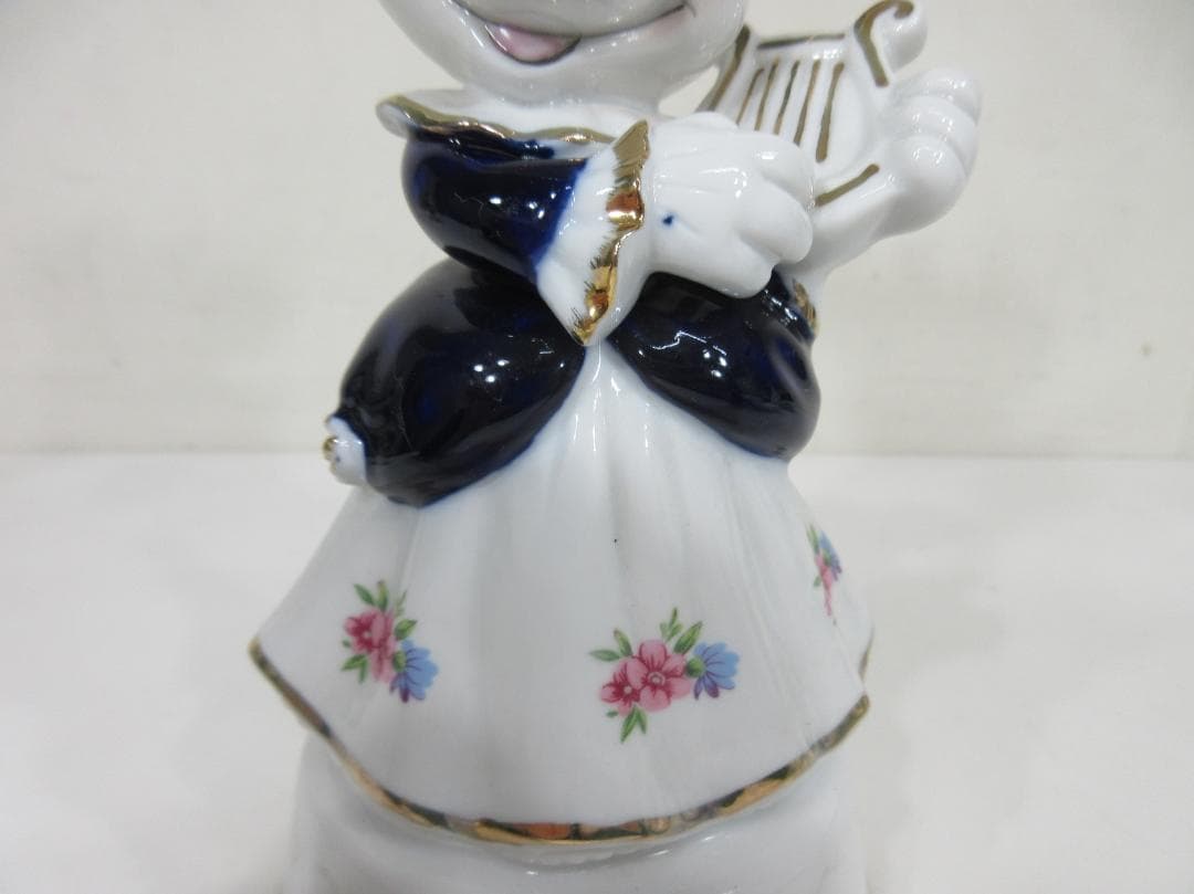 0912X ディズニー ミッキー ミニー オルゴール 置物 2点セット - メルカリ