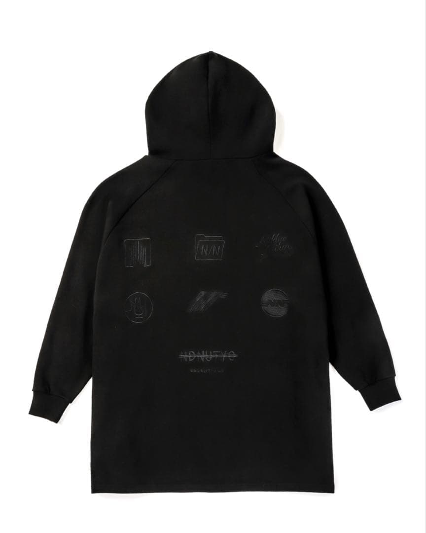 NIL DUE/NIL UN フーディ パーカー NIL DUE / NIL UN TOKYO - 【残りわずか】Embroidery Flower Hoodie