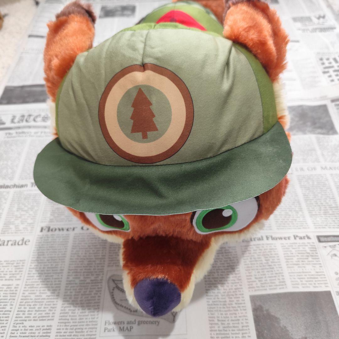 ズートピア2 赤いほっぺ 寝そべり スーパーラージぬいぐるみ ニック