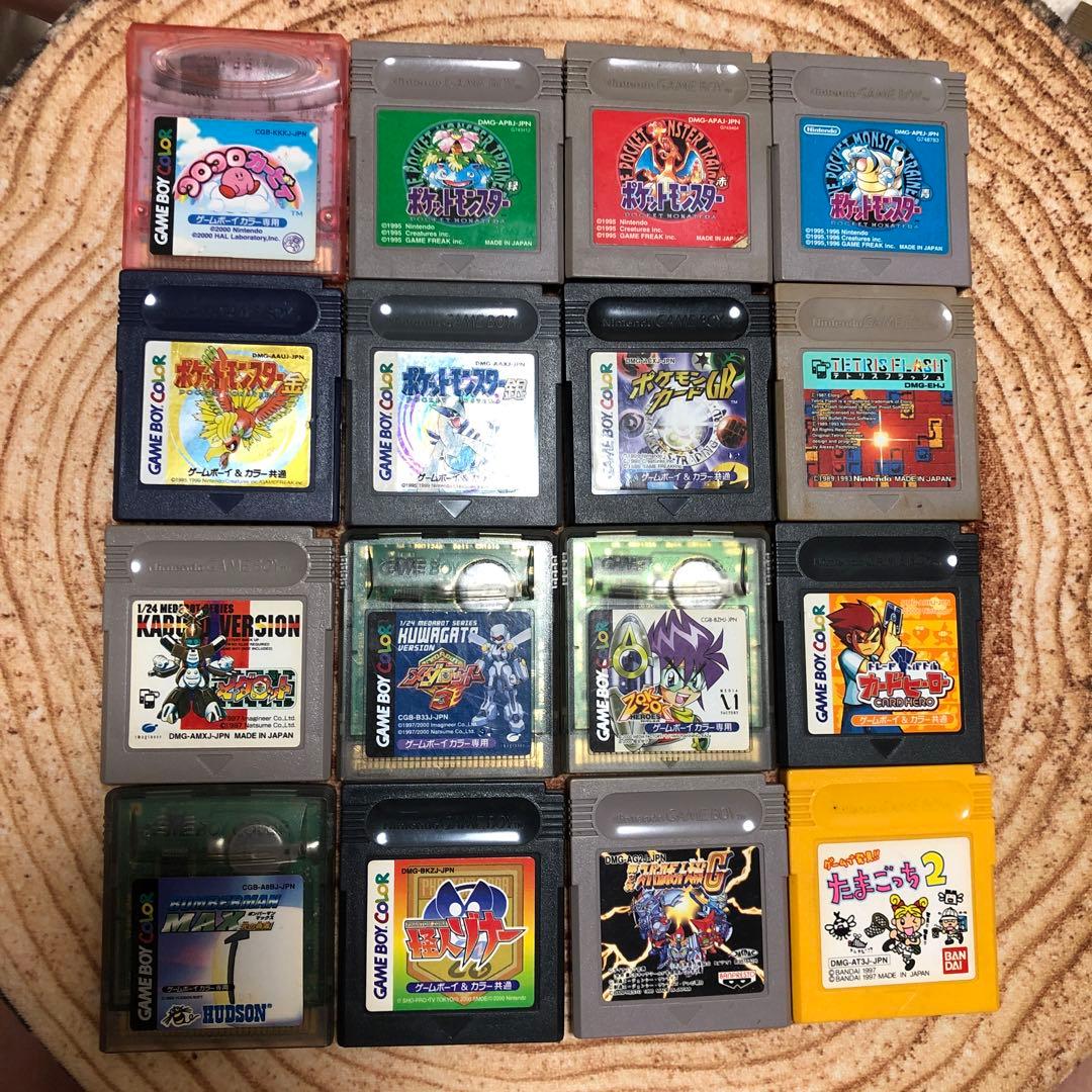 ゲームボーイカラーパープル カセット42個 レトロ - メルカリ