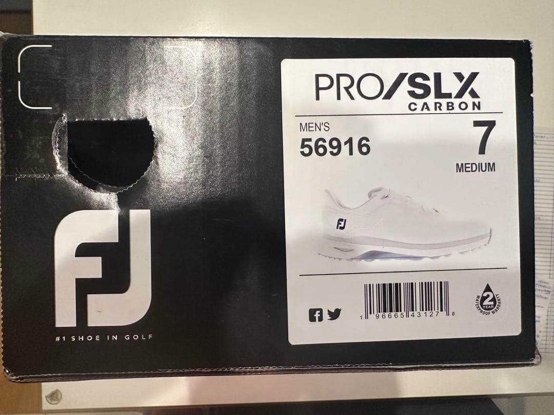 【限定版】FootJoy PRO/SLX CARBON サイズ7（25.0cm）