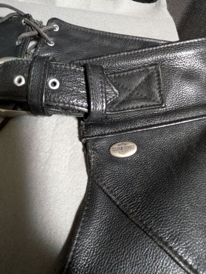 チャップス【中古】サイズ:「XL」82cm〜調節可HARLEY-DAVIDSON Harley